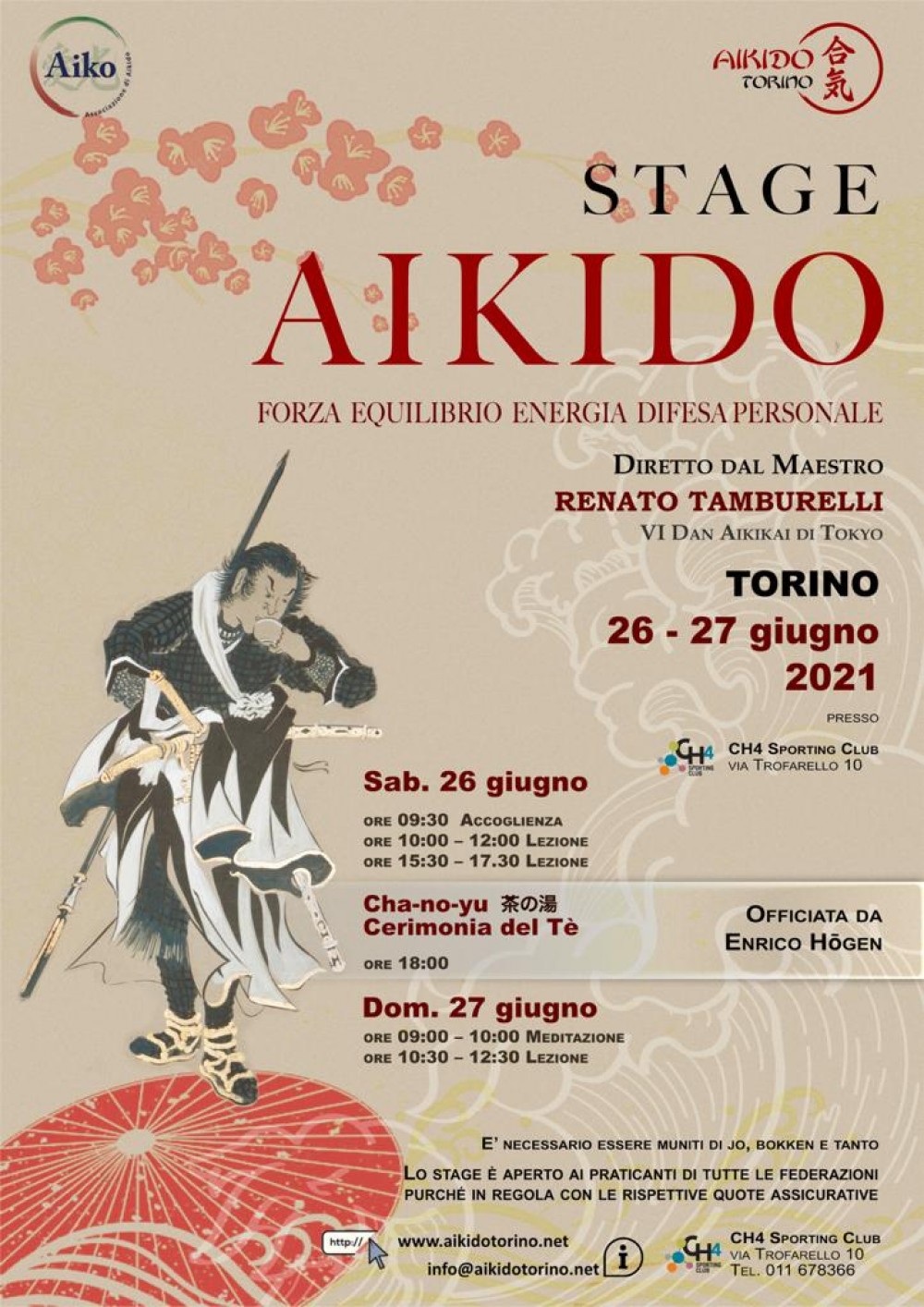 seminario aikido torino tamburelli